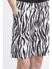b. young BYFALAKKA LONG SHORTS - LIGHT WOVEN Regular fit in Black Animal Mix