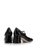 Wittchen Damenschuhe Pumps Aus Leder Mit Riemen in Black