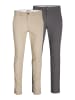 Jack & Jones 2er-Pack Chino Hose in Crockery