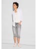 Street One Capri in silver grey random wash