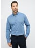 Eterna Langarm Business Hemd für Herren in blau
