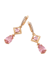 NAEMI Women Earrings in Rose Gold Pink