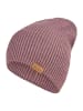 Sterntaler Beanie gerippt in rosafarben