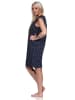 NORMANN Achselträger Nachthemd Strandkleid - 73462 in marine
