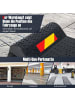 COSTWAY Parkmatten 2er Set in Schwarz