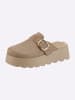Heine Pantolette in taupe