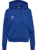Hummel Reißverschluss Kapuzenpullover Hmlgo Damen in TRUE BLUE