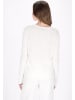 DreiMaster Women Cardigan in offwhite