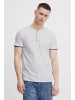 INDICODE Layershirt IDTony 40126MM Kurzarmshirt mit Knopfleiste in Weiß