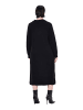 Ulla Popken Kleid in schwarz