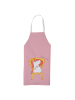 Mr. & Mrs. Panda Schürze Einhorn Prinzessin ohne Spruch in Rot Pastell