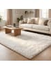 Snapstyle Hochflor-Teppich Feeling Mix in weiß