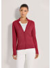 MADELEINE Sportiver Blazer mit Stehkragen in rubinrot