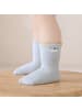 MUNADUNA 4er-Set 'CiCi' Baby Socken in Blau