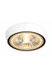 Licht-Trend LED Aufbauspot Santa Flat IP65 in Weiß