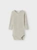 name it Wollbody langarm NBNWAX WOOL RIB LS BODY in nacreous cloud