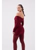 Holly Lolly Kleid in Bordeaux