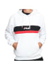 Fila Radomir-Kapuzenpullover Strahlendes Weiß