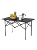 relaxdays Campingtisch in Schwarz - (B)95 x (H)53 x (T)55 cm