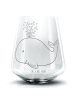 Mr. & Mrs. Panda Gin Glas Wal Konfetti ohne Spruch in Transparent