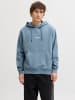 Jack & Jones Kapuzenpullover in Blue Mirage