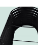 relaxdays Hochbeet in Schwarz - (B)200 x (H)60 x (T)100 cm