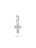 Thomas Sabo Charm-Anhänger in silber, weiß
