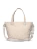 Zwei Cleo Shopper Tasche 42 cm sand new