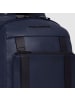 Piquadro David Rucksack RFID Schutz 35 cm Laptopfach in blue