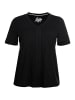 sheego T-Shirt in schwarz