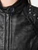 Tazzio Lederjacke "F521" - in Schwarz