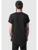 Urban Classics Urban Classics Herren Asymetric Long Tee in black