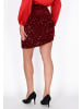 faina Women Skirt in burgundy