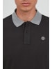 BLEND Langarm-Poloshirt BHRalle in Grau
