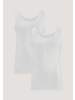 Hessnatur Hessnatur Athletic Shirt PURE COTTON aus reiner Bio-Baumwolle in naturweiss