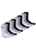 Champion Socken 12er Pack in Blau/Weiß/Grau