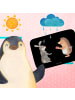 Mr. & Mrs. Panda Badteppich Hase Igel ohne Spruch in Schwarz