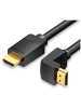 Wisam® Videokabel 270° abgewinkeltes HDMI 2.0 4K Kabel 2 Meter
