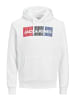 Jack & Jones Sweatshirt 'Corp Logo' in White