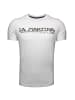 La Martina T-Shirt XMR313 XT in weiss
