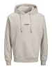 Jack & Jones Sweatshirt JJESOHO SWEAT HOOD in Grau