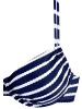 LASCANA Bügel-Bikini in marine-weiß
