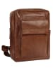 SPIKES & SPARROW Rucksack echt Leder in cognac