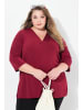 Ulla Popken Longshirt in weinrot