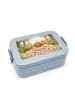 Mr. & Mrs. Panda Bento Box Spinne Agathe Pommes Design ohne Spruch in Blau Pastell
