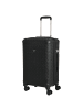 Guess Wilder 22 IN - 4-Rollen-Trolley M 64 cm erw. (dark taupe logo) in schwarz