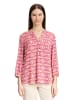 CARTOON Blusenshirt mit Muster in Pink/Apricot