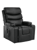Beliani Fernsehsessel ETER in Schwarz - (W) 79 x (H) 105 x (L) 91 cm