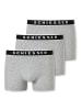 Schiesser Boxershorts 3er Pack in Grau melange