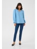 Kaffe Langarm-Bluse KApaulina Regular fit in Forever Blue CC